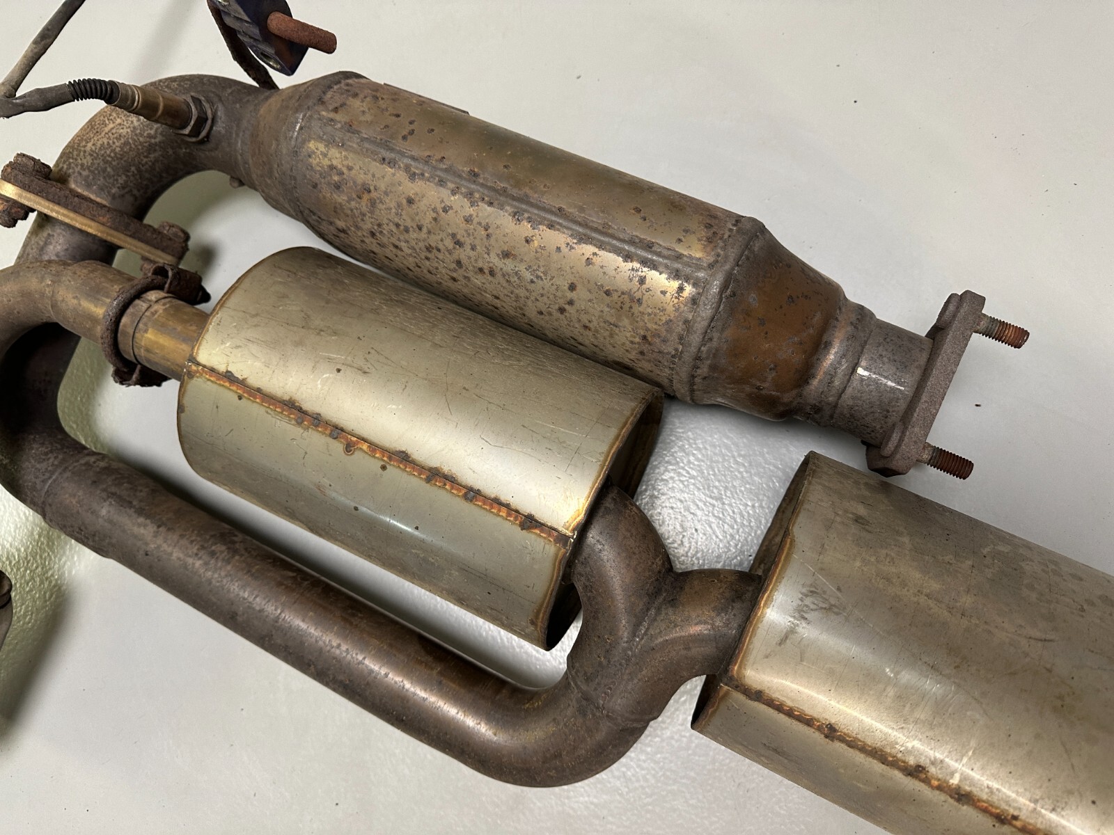 LOTUS ELISE S2 111S LARINI CLUB SPORT STAINLESS STEEL EXHAUST + CAT