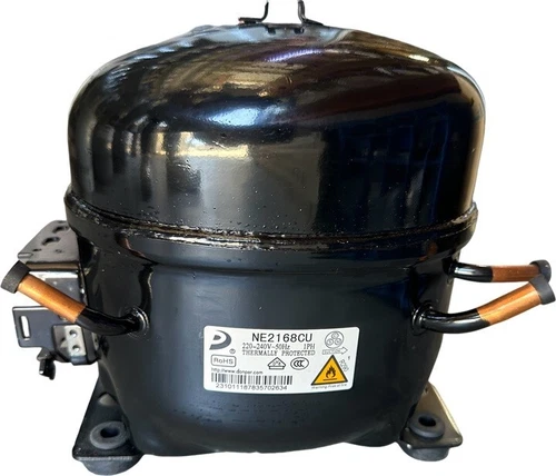 DONPER Refrigeration Compressor NE2168CU R290 LBP 240V 50HZ Disp.16.7cc 750W