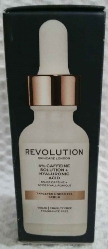 Solu&amp;ccedil;&amp;atilde;o de cafe&amp;iacute;na Revolution Skincare London 5% &amp;aacute;cido hialur&amp;ocirc;nico