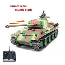 Heng Long 1/16 Tank Panther G Barrel Recoil & Flashing  Infra Red IR 27 Mhz UK