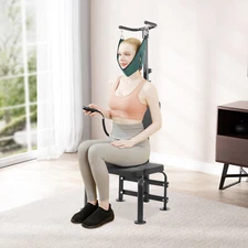 Neck Stretching Training Equipment, Electric Stretcher Cervical Traction Device