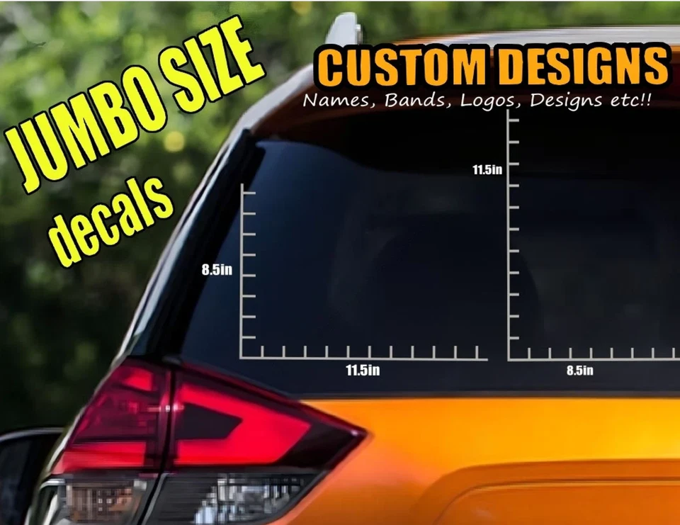 Adesivo de vinil personalizado banda, logotipo, imagem - Imagem 3 de 4