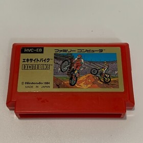 Excitebike Nintendo FC NES Software Import from Japan
