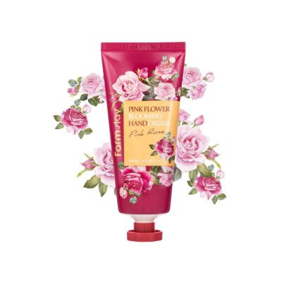 [FARM STAY] Pink Flower Blooming Hand Cream - 100ml / Free Gift