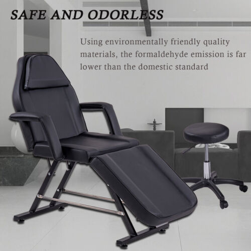 Massage Couch Bed Beauty Salon SPA Chair Therapy Table/Stool Adjustable Recliner - Picture 2 of 26