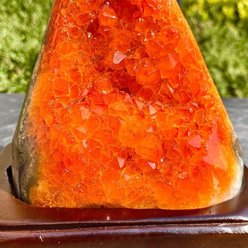 3.39LB Superb Yellow Citrine Crystal Cave Decor Stone Cathedral Geode Specimen - Picture 15 of 16