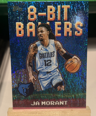 2025-26 Topps #8B-12 Ja Morant 8-Bit Ballers SHIMMER FOIL HOLO | eBay