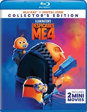 Despicable Me 4 - Collector's Edition Blu-ray + Digital Blu-ray  NEW