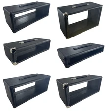 PROCRAFT 9" Deep Rack Case in Black Tolex Wrap - Top Handle Made inUSA