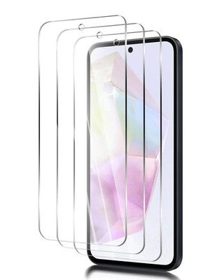 3er Pack hochauflösende kratzfeste und fingerabdruckfreie Glas Billig24