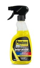 Prestone Rapid Car De Icer Spray 500ml Melts Mirror Windscreen Ice Snow Frost