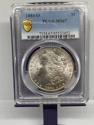MS 67 Graded 1884 Year Morgan US Dollars (1878-1921) for sale | eBay