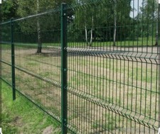 2.0m High V Mesh Security Fencing (1 panel + 1 post + Fixings) £55 inc VAT