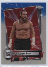 2025 Topps Chrome WWE Red & Blue Refractor Sami Zayn #103 y5m