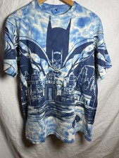 Vintage 1992 Batman DC Comics Gotham All Over Print SSI T-Shirt L