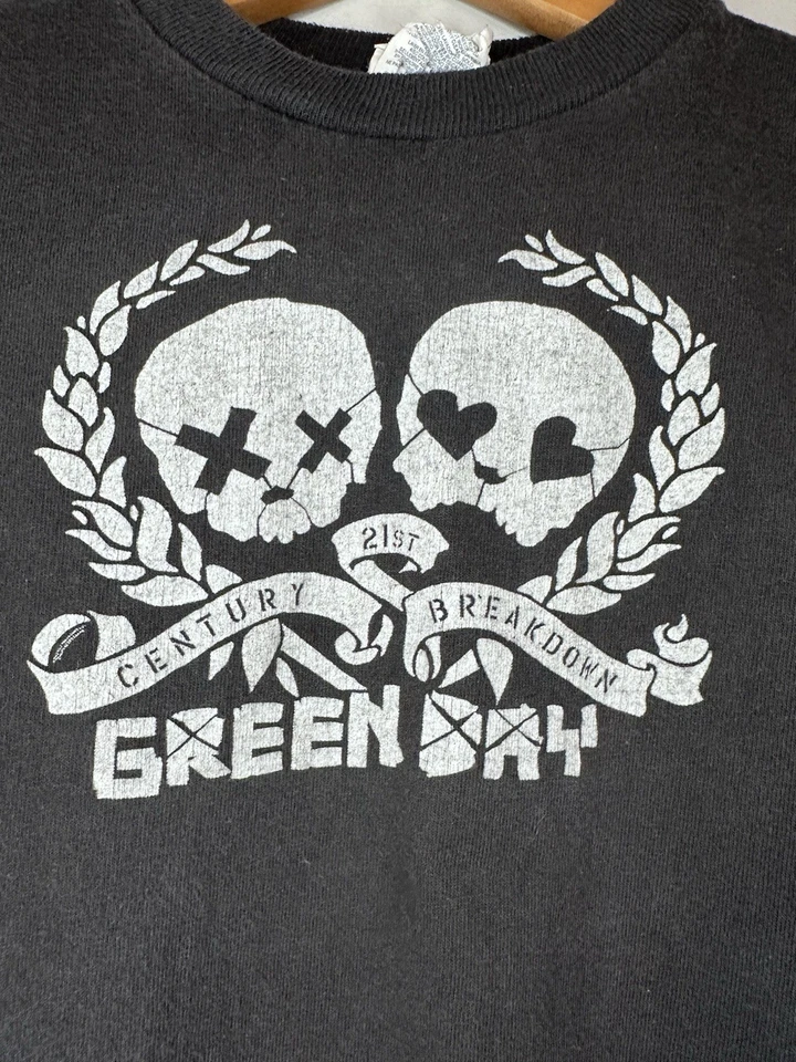 Camiseta Y2K GREEN DAY Banda Niño Talla 2T Siglo XXI Desglose Punk Rock EE. UU. Foto 3 de 4