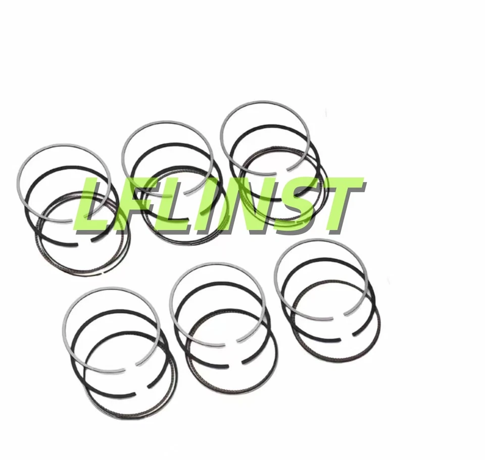 Conjunto de anéis de pistão 6x Φ89,9mm para Mercedes-Benz C240 C320 E320 M112 3.2L V6 W203 - Imagem 3 de 4