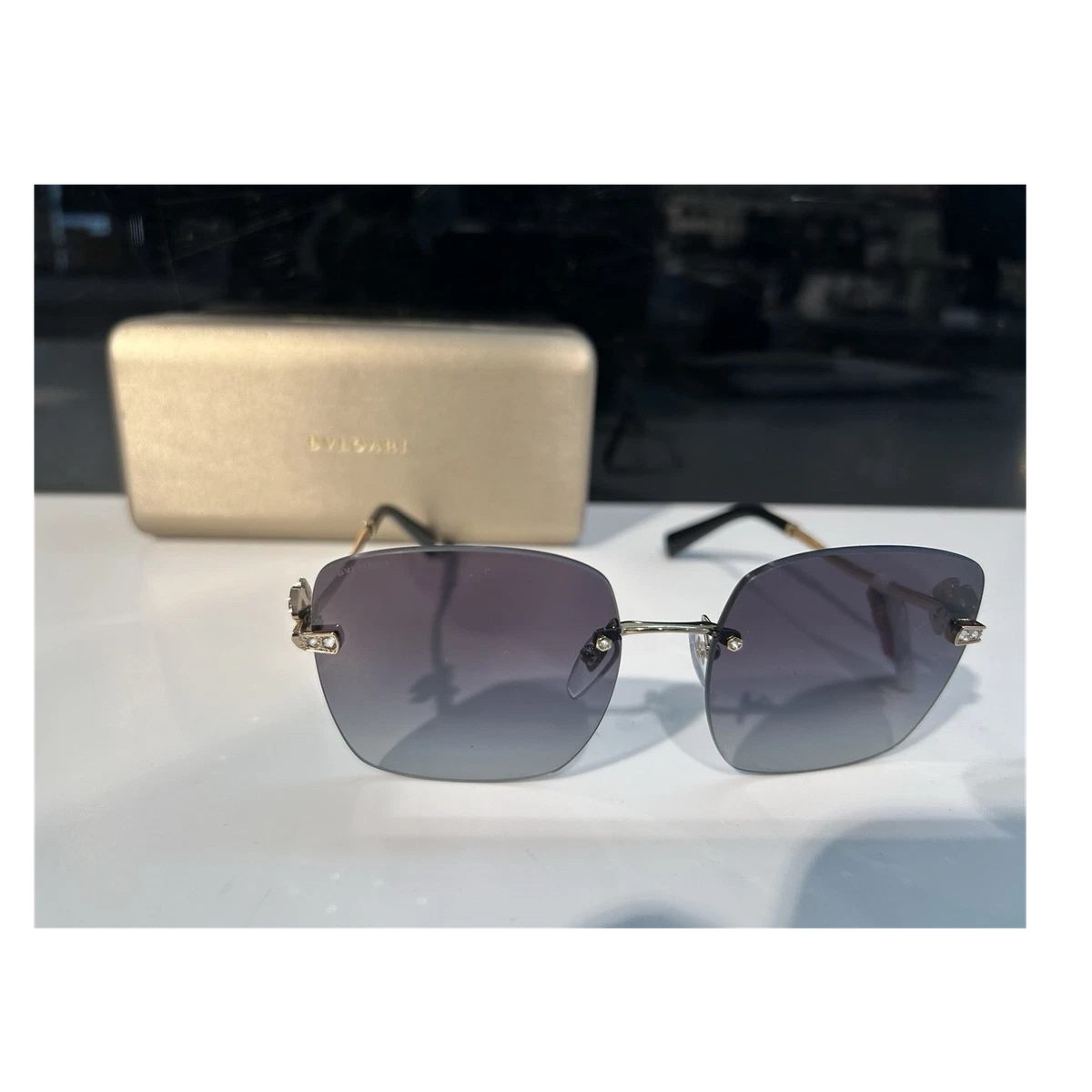 Bvlgari Rimless Sunglasses for Women | eBay