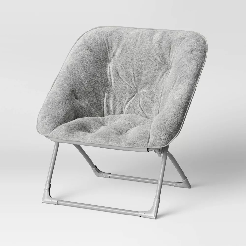 Folding Dish Chair Gray - Pillowfort 5690₽