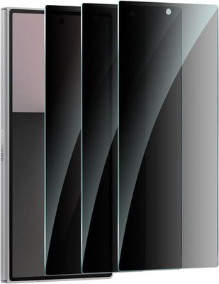 3 Pack for Samsung Galaxy Z Fold 7 Privacy Screen Protector & Anti-Scratch Film