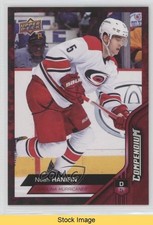2016-17 Upper Deck Compendium Red Noah Hanifin #348 READ l1s