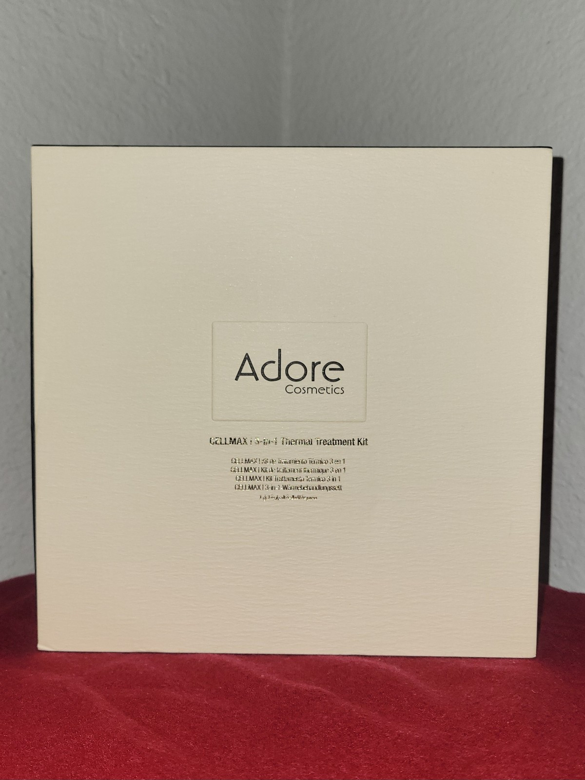 ADORE COSMETICS CELLMAX (3 IN 1) THERMAL TREATMENT KIT BRAND NEW