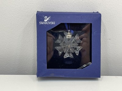 Swarovski Snowflake 2007 Star Ornament Clear 884869 Excellent
