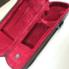 Lightweight 4/4 Full Violin Case Red Velvet Reinforced Shell w/ Pocket Backpack