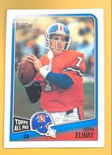 Topps 1988 John Elway, Denver Broncos, #23