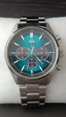 Orient Neo 70's Chronograph WV0051TX Rare Limited Edition Blue Dial Men's Watch