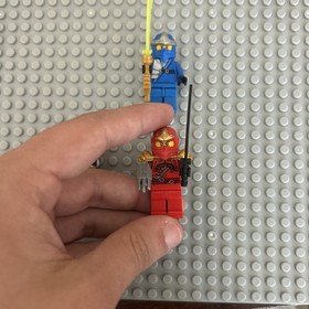 Lego Ninjago ZX Minifigure Lot All 4 Ninjas Kai Zane Cole Jay 9449 Good