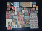 OLD COLLECTION US STAMP LOT ACCUMULATION VINTAGE USED and MINT 84 STAMPS