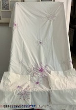 Next Waterlily 200cm X 200cm Duvet Sheet And Two Pillow Cases Double Good Cond