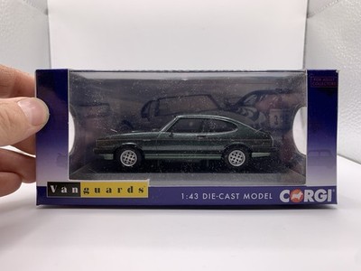 Vanguards Corgi 1:43 Ford Capri Mk3 2.8 Injection 2 Tone Green VA10812