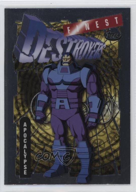 2025 Topps Finest X-Men '97 Rare Gold Apocalypse #88 8d2