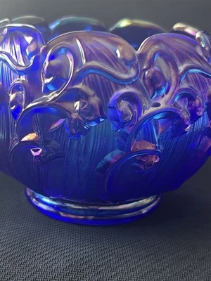 fenton blue carnival glass products for sale | eBay