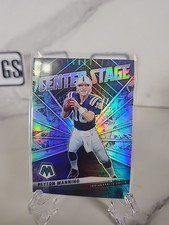 PEYTON MANNING 2021 PANINI MOSAIC #CS24 CENTER STAGE SILVER PRIZM