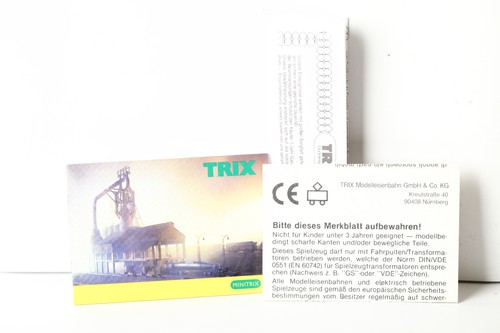 Minitrix escala N ficha técnica y mini catálogo, ver foto (349792) | Zustand: Neuwertig