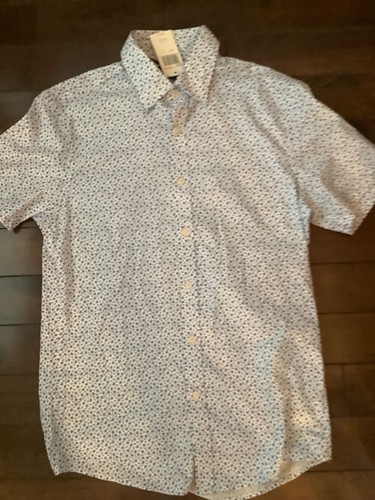 NWT Men's Michael Kors button down Shirt Size small - Picture 4 of 5