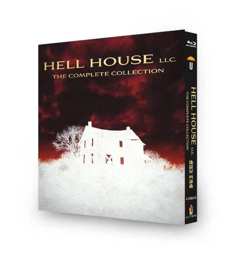 Hell House LLC 1-4 (2015-2023) Series 4-Discs New Box Set