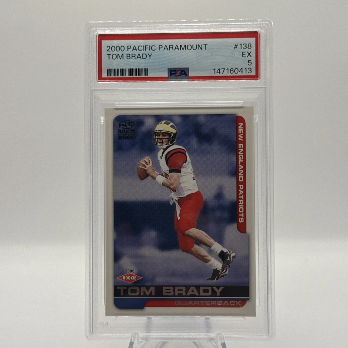 Tom Brady Football Pacific Rookie Sports Trading Cards