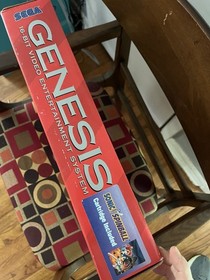 SEGA GENESIS MODEL 2 SONIC SPINBALL CONSOLE IN BOX Tested CIB