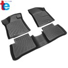 Black Rubber TPE Car Floor Mats Fit For Nissan Altima 14-15 Maxima 16-20 Liners