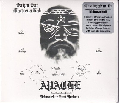 CD-Craig Smith/Maitreya Kali-Apache/Inca~60's west coast drugged out psych pop-
