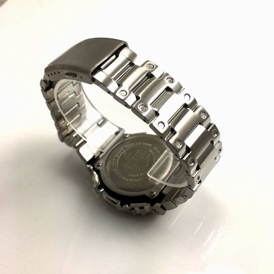 Custom Metal Modded DW5600 Mod Silver Shock Resist Steel Bezel