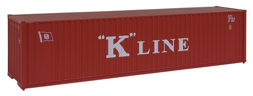 Contenedor Hi-Cube K-Line montado Walthers SceneMaster 949-8203 HO 40' | Condition: New