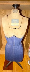 Antique Sears Fairloom Adjustable Metal Mannequin/Dress Form 
