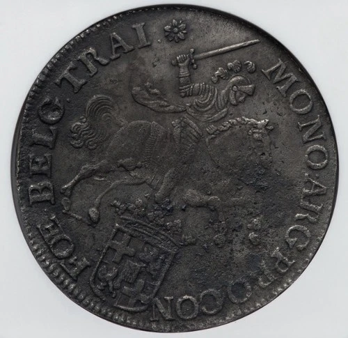 DE LIEFDE Shipwreck 1711 Netherlands Ducaton Utrecht Dutch SEA SALVAGED Coin NGC