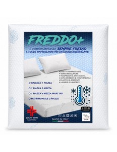 Coprimaterasso Rinfrescante Freddo+ Ice-Touch, Estivo, Termoregolatore, Traspira
