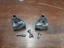 Genuine Jaguar-e Type First Series Windshield Lock Chrome Hooks